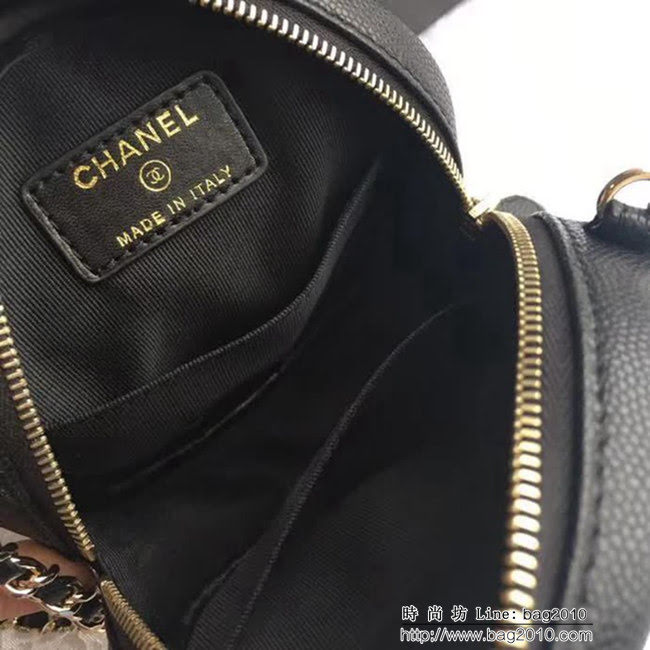 香奈兒CHANEL 706572018新款菱格復古盒子造型鏈條挎包 DSC1967